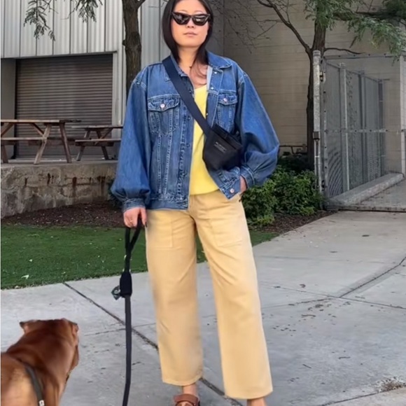 Gap × DÔEN Oversized Icon Denim Jacket Size XXS - Picture 7 of 11